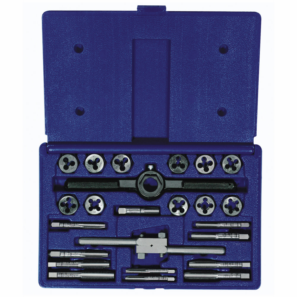 Irwin TAP & DIE 24PC SET RD FRACTIONAL - Flockneti