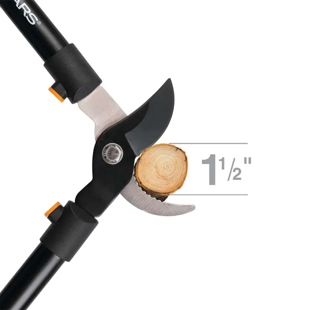 Fiskars Steel Blade Bypass Lopper with Softgrip Steel Handle - Flockneti