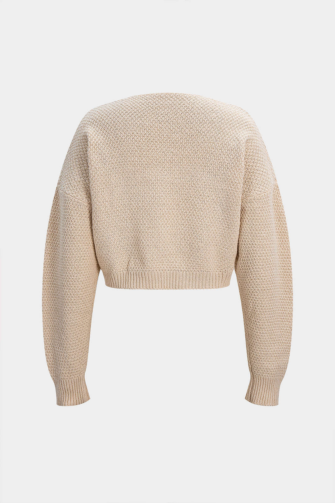 Cable Knit Long-Sleeve Top - Flockneti
