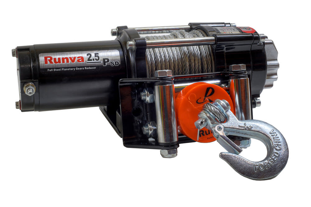 DK2 Runva ATV UTV Winch 12v 2500lb Super Deluxe - Flockneti