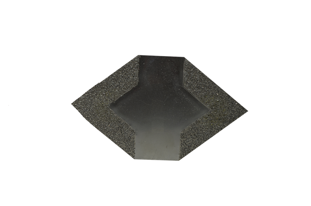 National Flooring Equipment Diamond Corner Brazed Tooling Attachments – 100 Grit - Flockneti