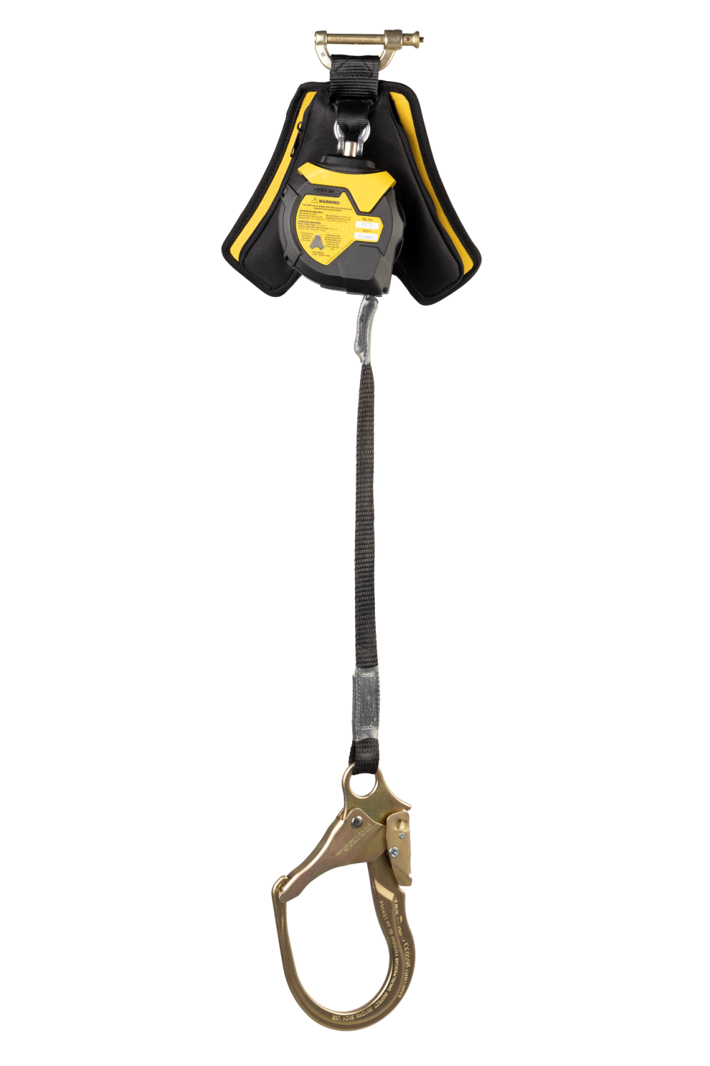 Werner Bantam 6′ Web Leading Edge Self Retracting Lifeline with Steel Form Hook - Flockneti