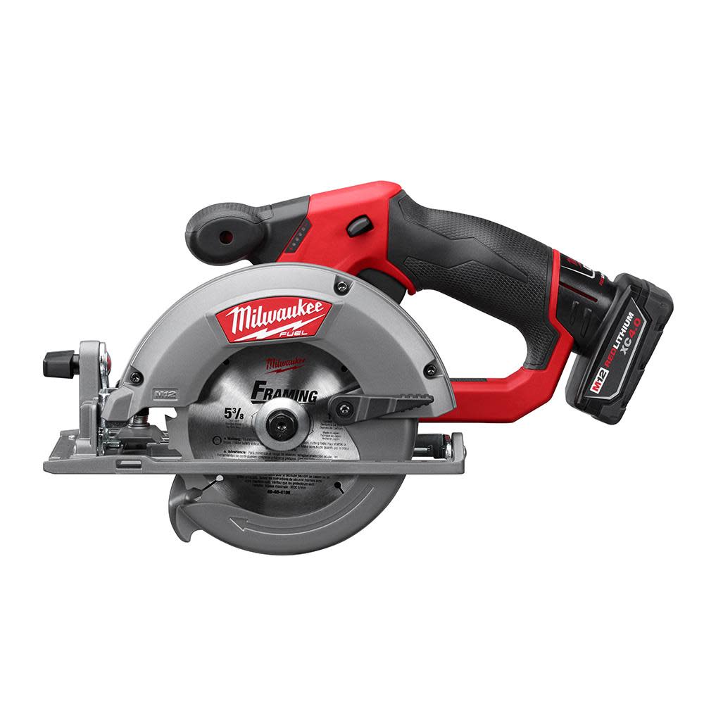Milwaukee M12 FUEL 5- Circular Saw Kit - Flockneti
