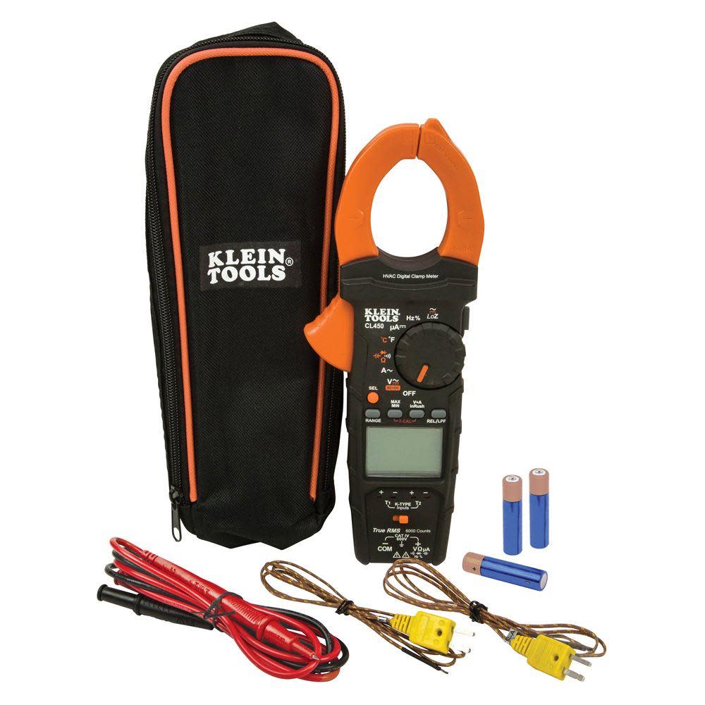 Klein Tools HVAC Clamp Meter Differential Temp - Flockneti