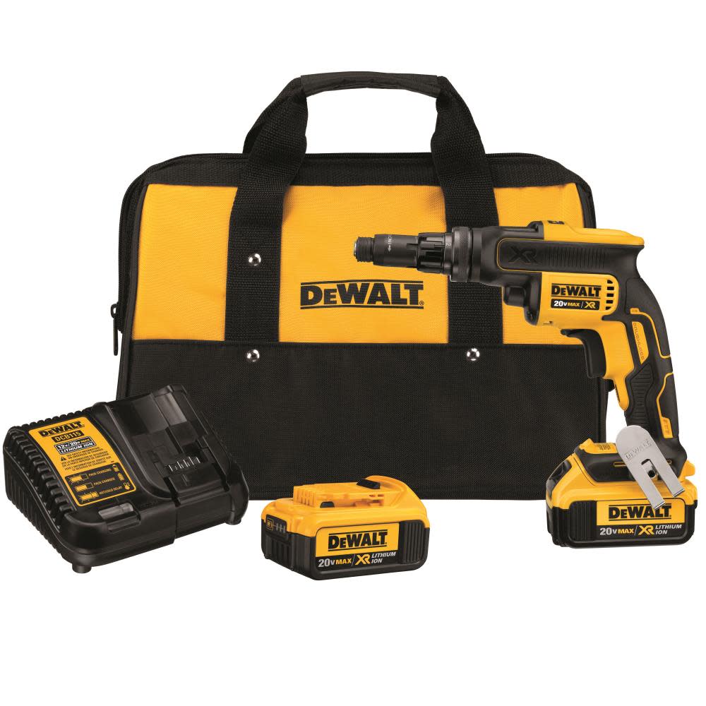 DEWALT 20 V MAX* XR Versa-Clutch Adjustable Torque Screwgun Kit - Flockneti
