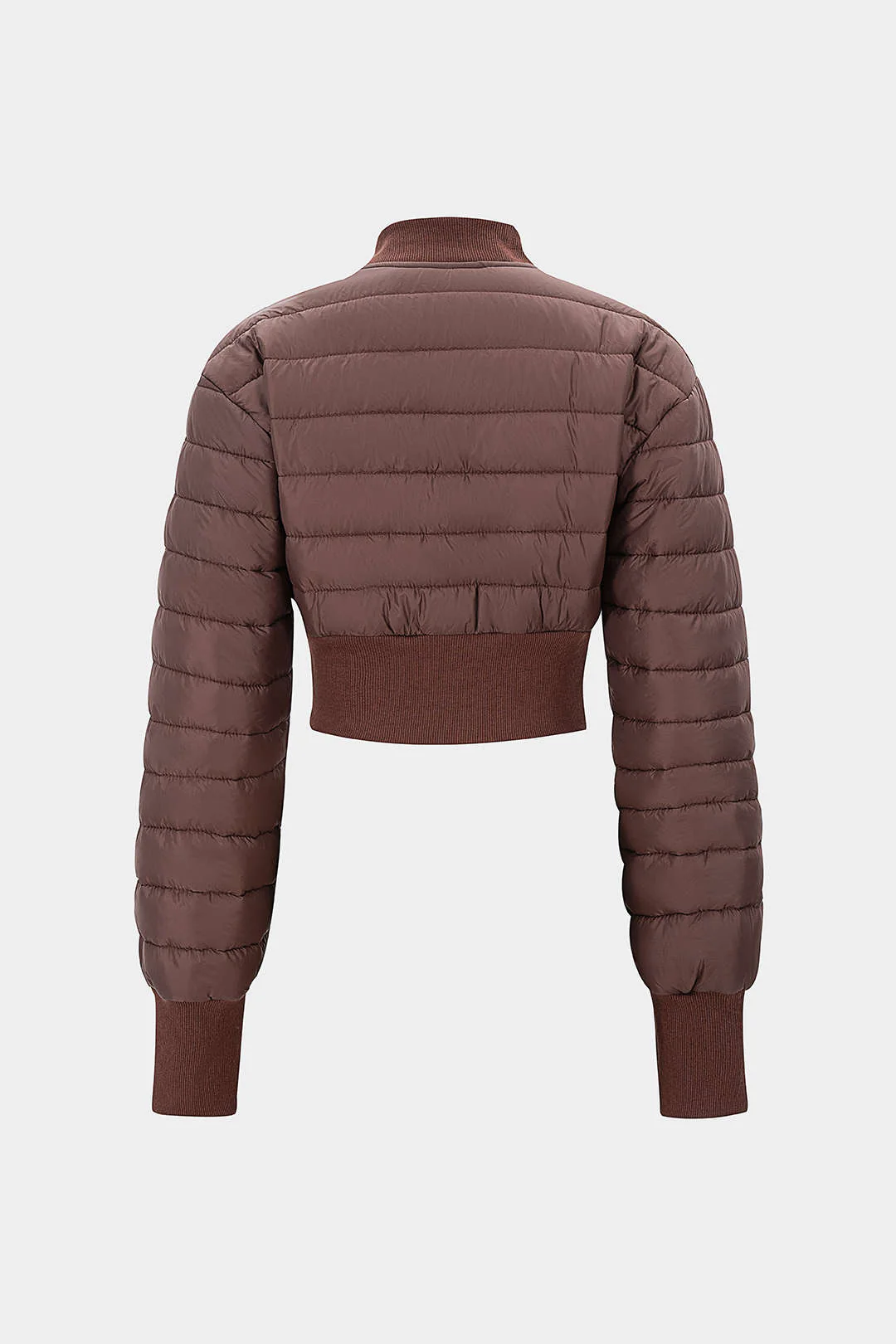 Patchwork Zipper Puffer - Flockneti