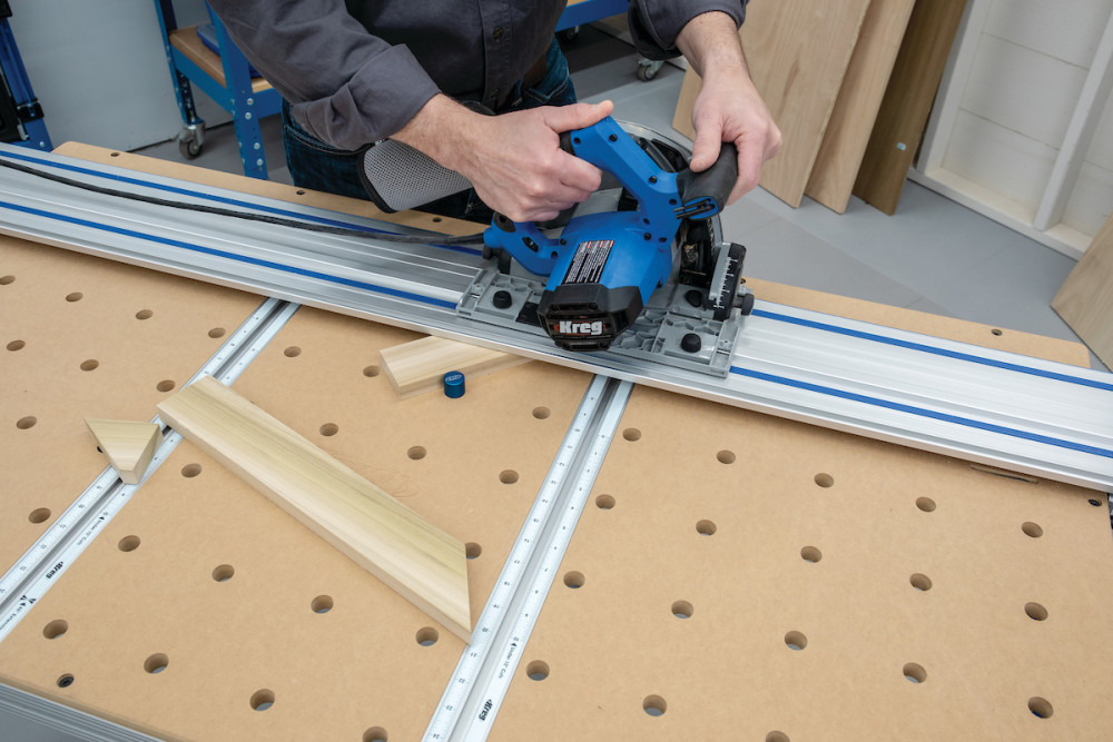 Kreg Adaptive Cutting System Saw and Guide Track Kit - Flockneti