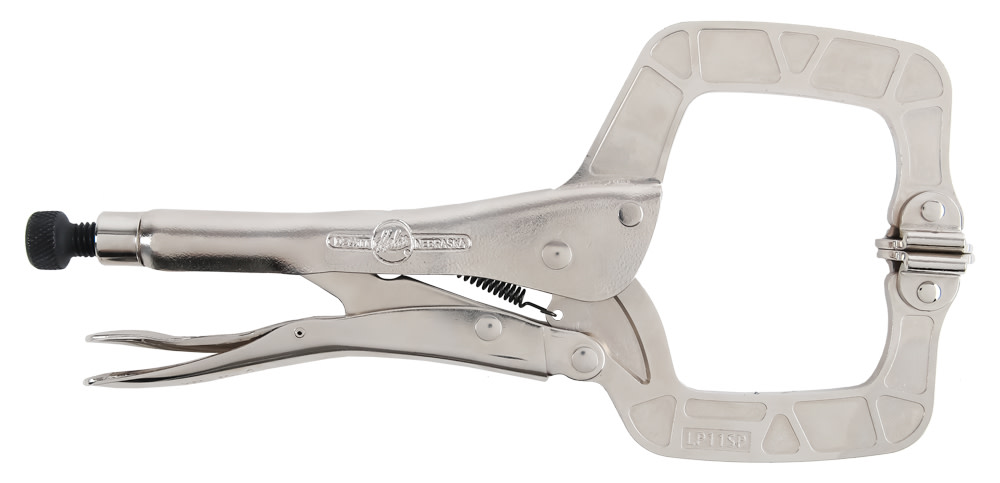 Malco Products Locking C Clamp with Swivel Pad 11″ - Flockneti