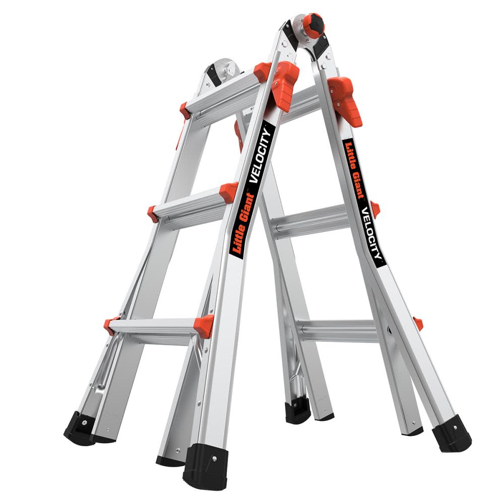 Little Giant Safety Velocity Model 13 300 lb Rated Type-1A Multi-Use Ladder - Flockneti