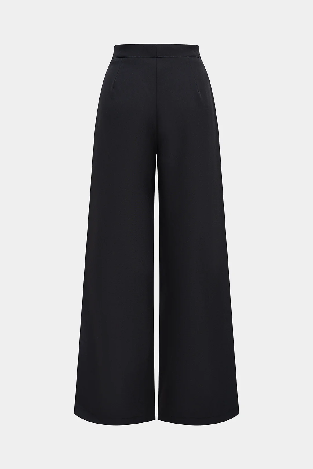 Solid Straight Leg Pants - Flockneti
