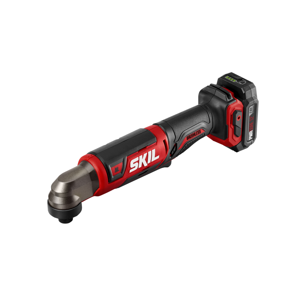 SKIL 12V 1/4” Hex Right Angle Impact Driver with Battery & PWRJUMP - Flockneti