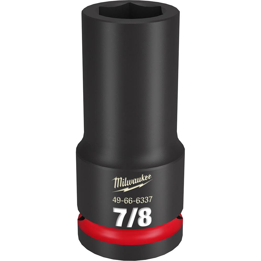 Milwaukee SHOCKWAVE Impact Duty Socket 3/4″ Drive 7/8″ Deep 6 Point - Flockneti