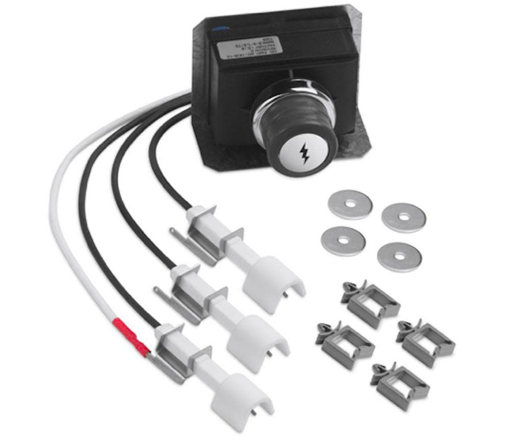 Weber Replacement Igniter Kit for Genesis 310/320 Gas Grill with Front Mounted Control Panel - Flockneti