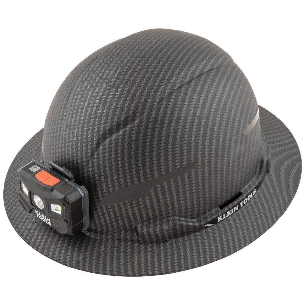 Klein Tools Hard Hat Class E with Lamp - Flockneti