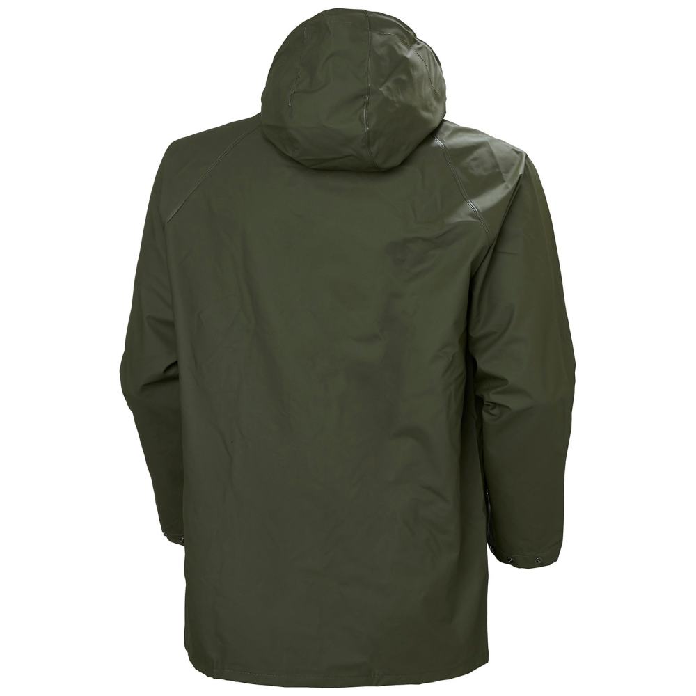 Helly Hansen Mandal Rain Jacket Polyester Army Green 3X - Flockneti