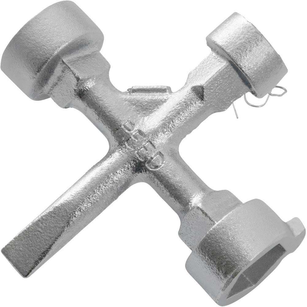Reed Mfg Meter Box/Curb Box Key Pentagon 2 Large 1 Standard - Flockneti