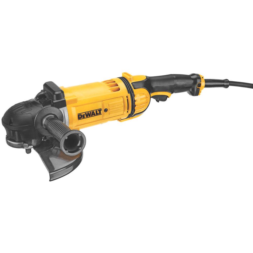 DEWALT 9 In. 6500 rpm 4.7 HP Angle Grinder No-Lock Cover - Flockneti