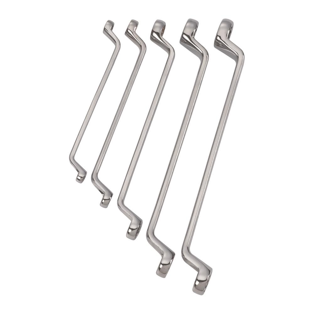 DEWALT 5 Piece Full Polish Offset Double Box Wrench Set - Flockneti