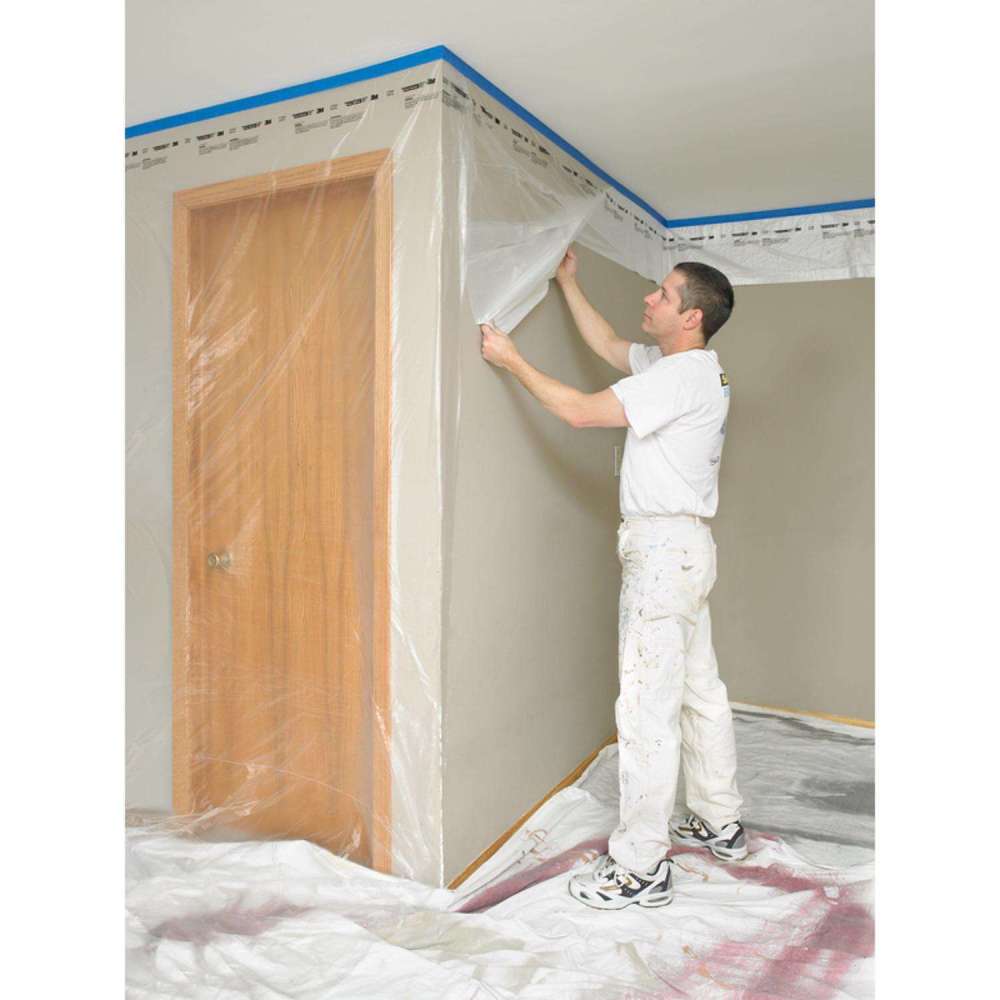 3M Hand Masker Contractors Plastic Film 9 x 90′ Pre Folded - Flockneti