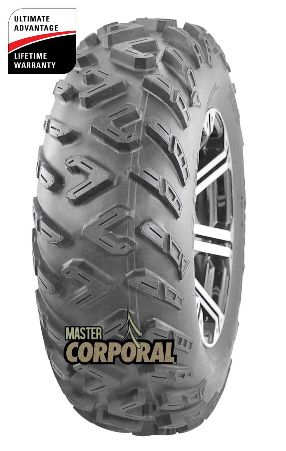 Master ATV 26×11.00-14 6P TL Corporal ATV Tire (Tire Only) - Flockneti
