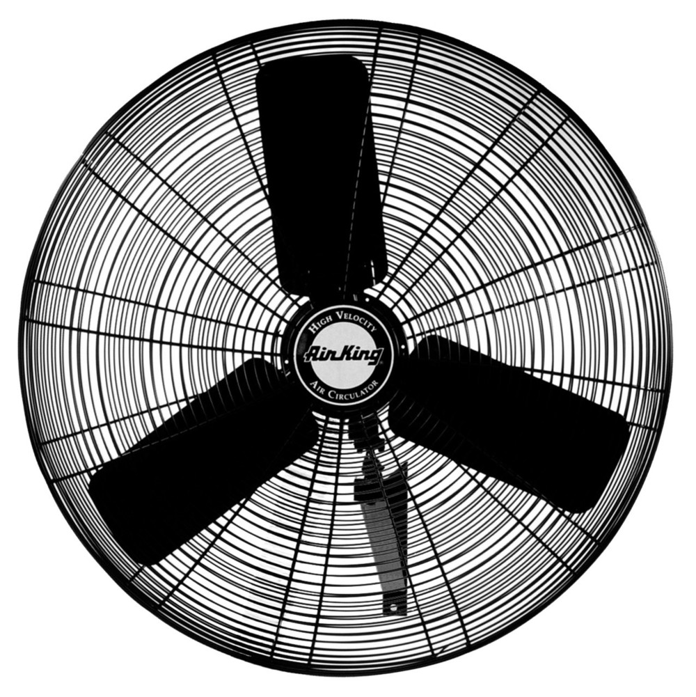 Air King 24″ 1/4 HP Oscillating Wall Mount Fan - Flockneti