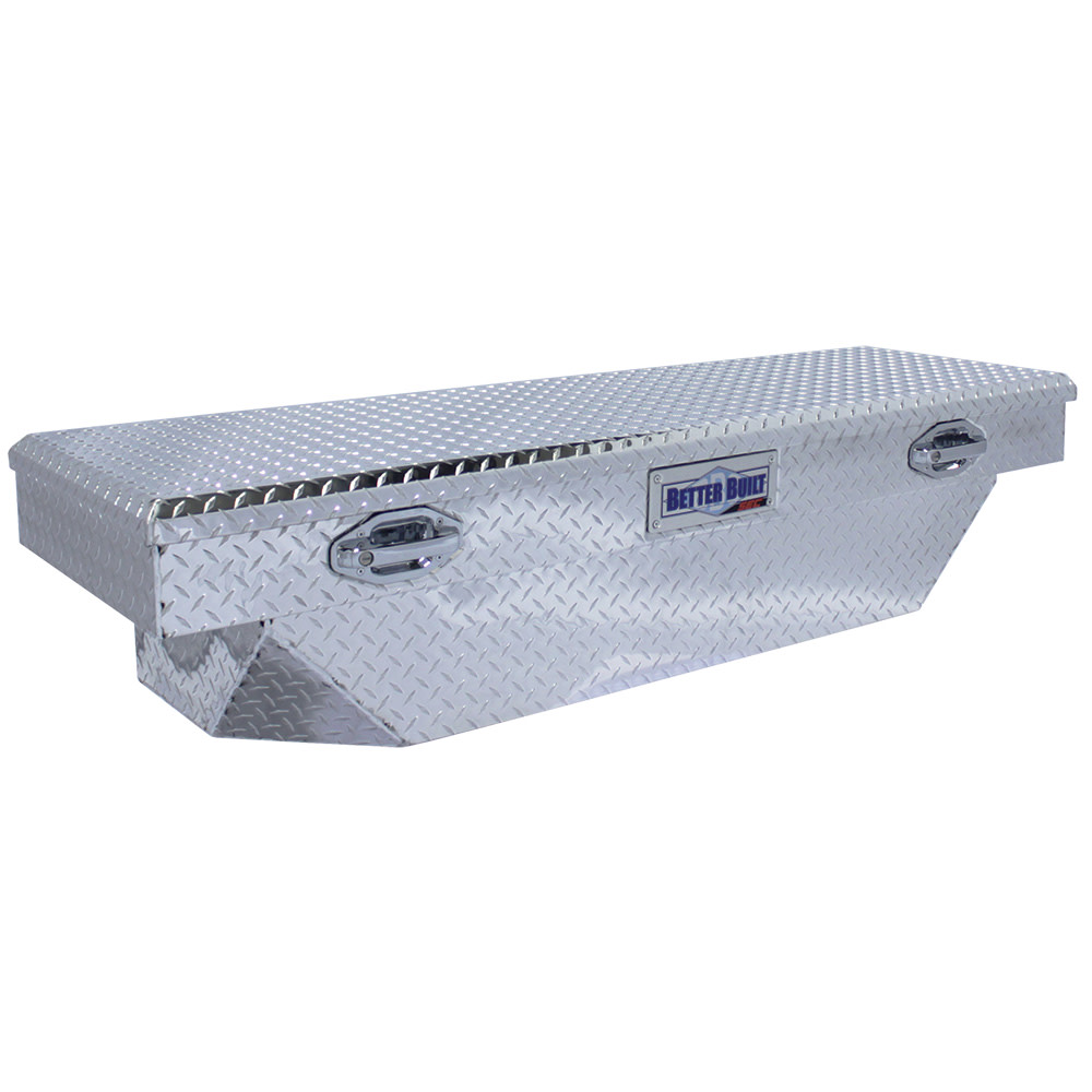 Better Built 63″ SEC Saddle Truck Tool Box UNIVERSAL BRITE ALUMINUM - Flockneti