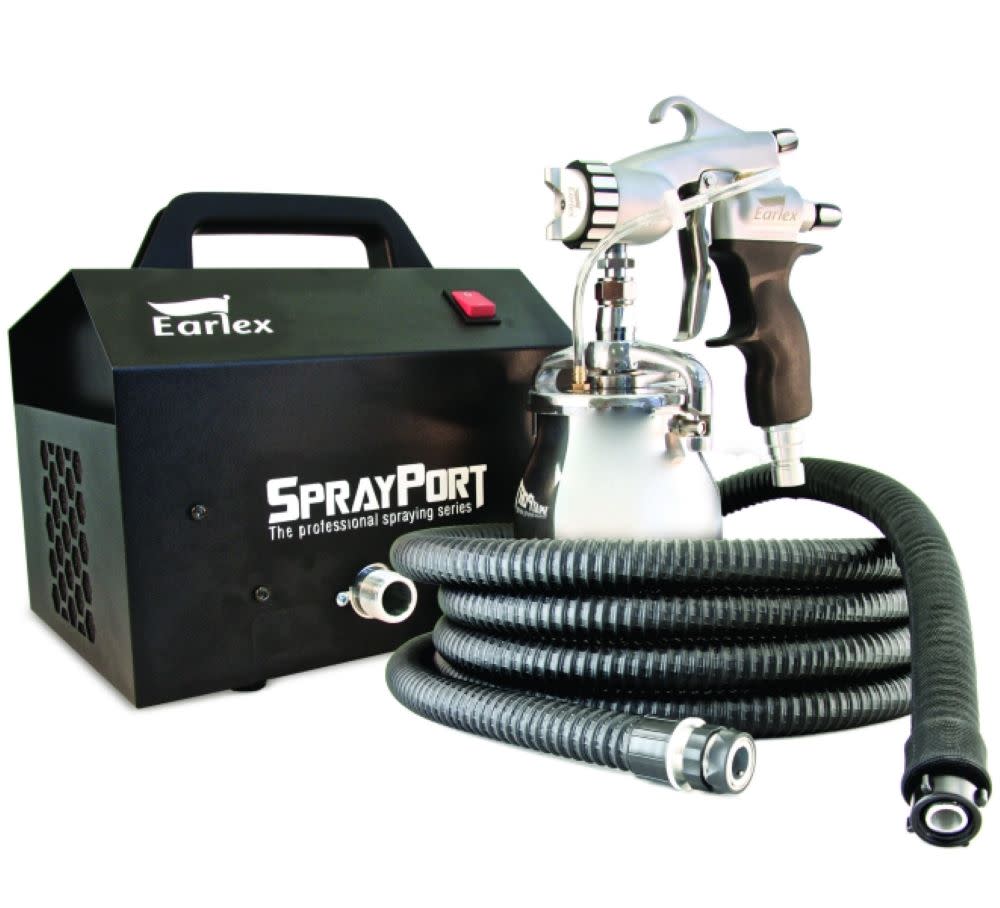 Earlex Paint Sprayer with Pressure Feed Pro 8 Gun Stationary HVLP - Flockneti