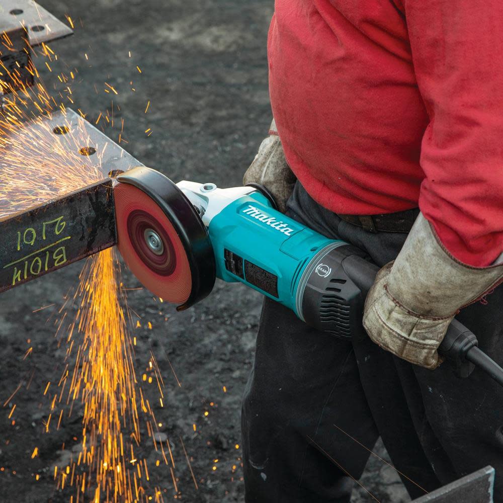 Makita 7″ Angle Grinder with AFT and Brake - Flockneti