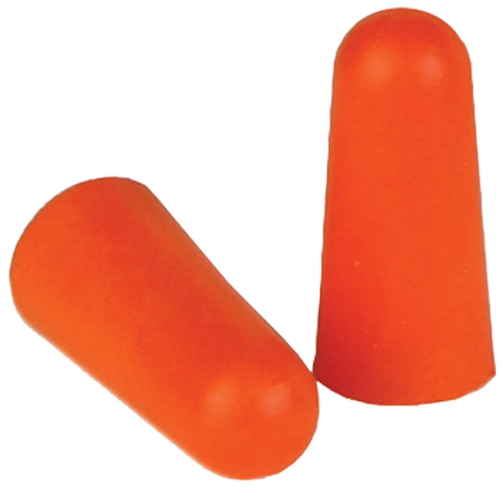 ERB ERB03 Disposable Uncorded Ear Plugs Orange - Flockneti