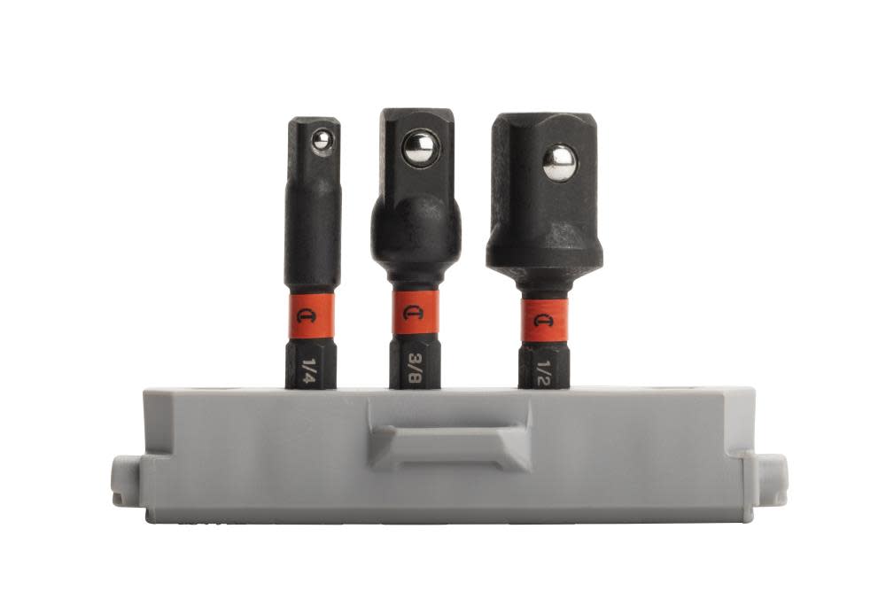 Crescent APEX 3 Pc Vortex Impact Socket Adapter Set - Flockneti