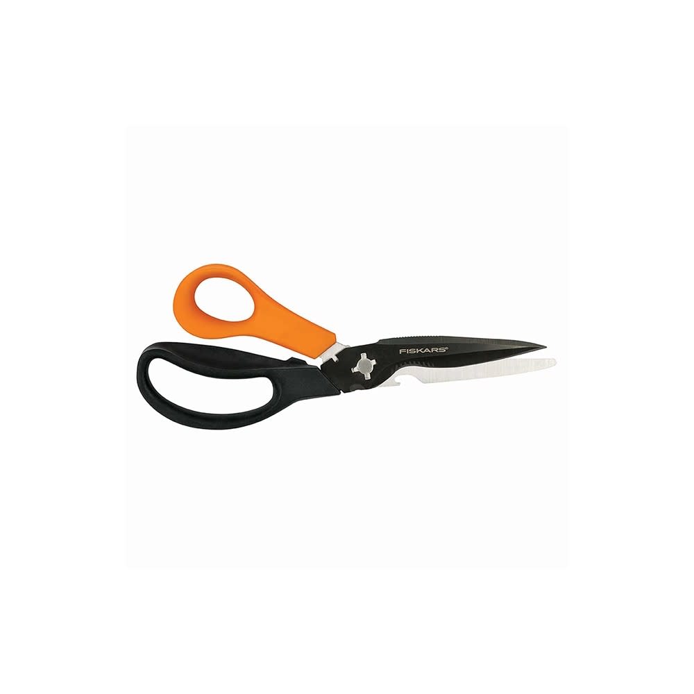 Fiskars 9″ Steel Blade Orange/Black Multipurpose Garden Shear - Flockneti