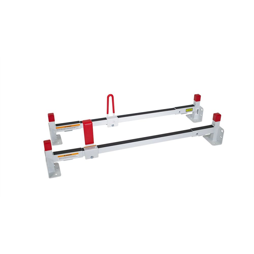 Weather Guard Model 22001-3-01 All-Purpose Steel Van Rack that fits compact Ford GM Nissan and RAM Vans - Flockneti