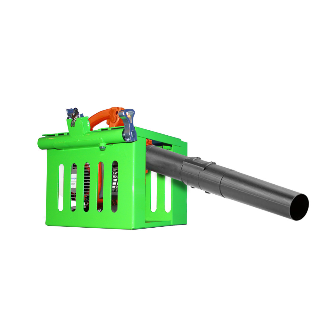 Green Touch Lockable Multi Tool Cage For Open/Enclosed Trailers - Flockneti
