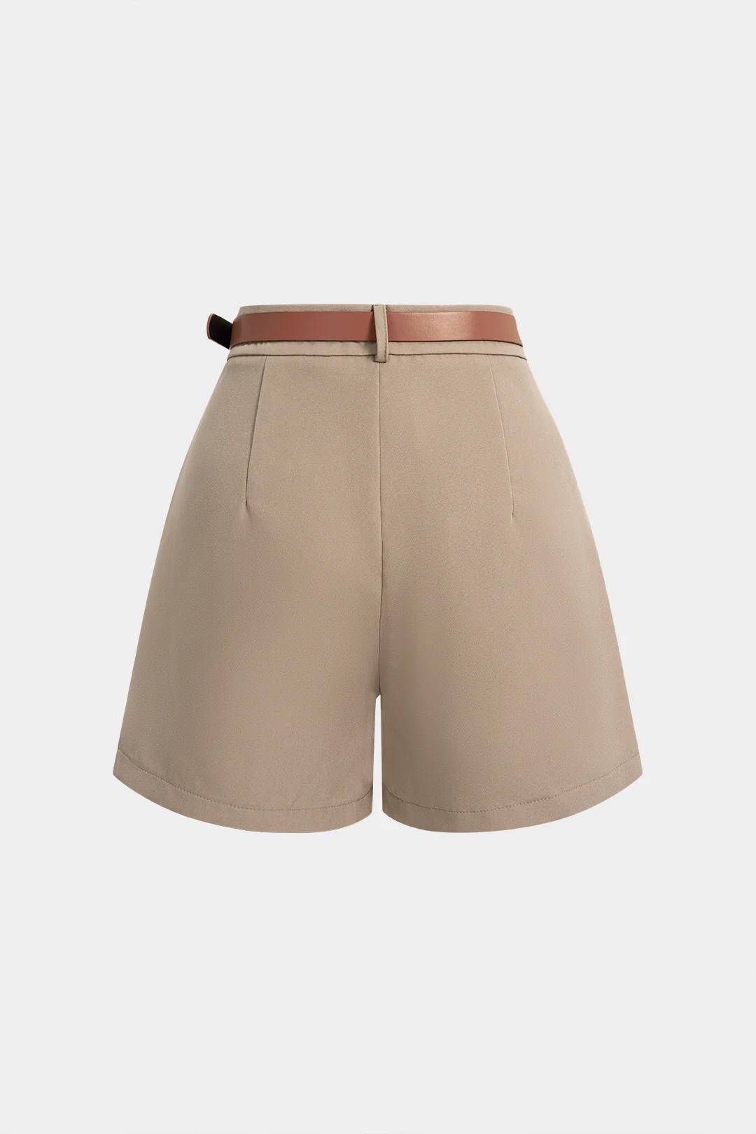 Belted Wide Leg Shorts - Flockneti