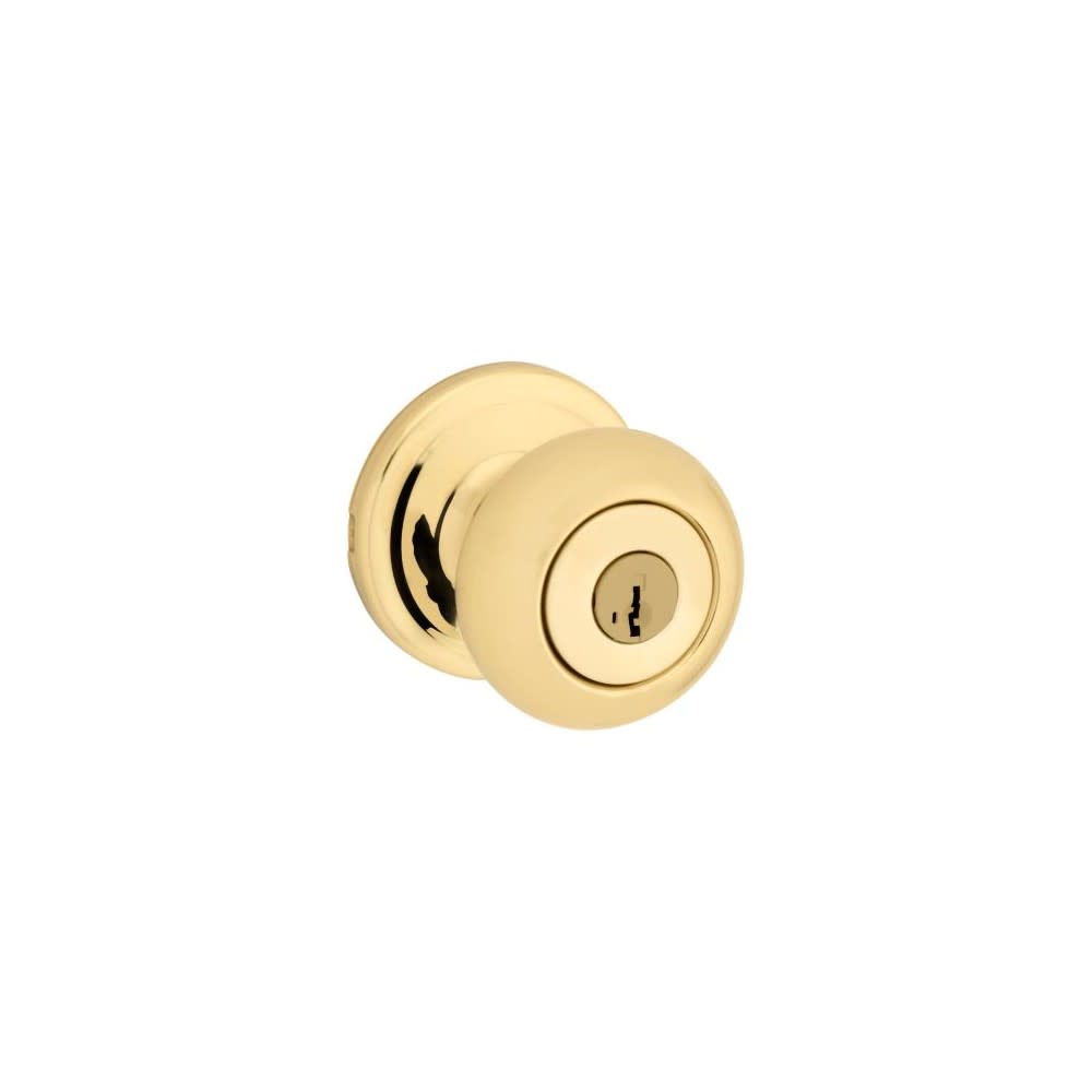 Kwikset Polished Chrome Signature Series Keyed Entry Juno Door Knob - Flockneti