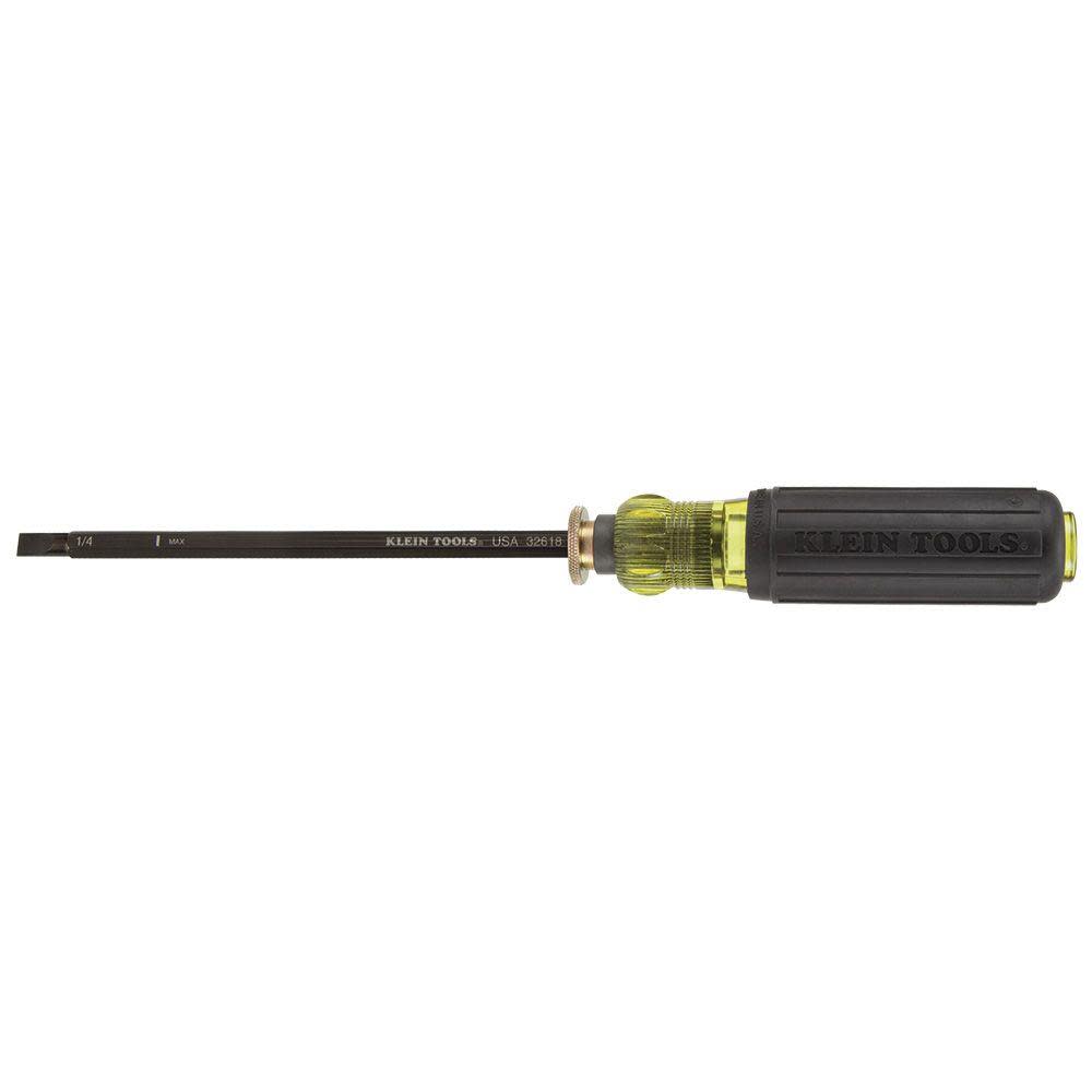 Klein Tools Adj. Screwdriver #2 Ph 1/4″ Sl - Flockneti