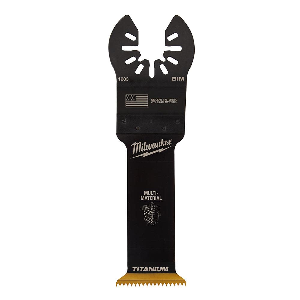 Milwaukee OPEN-LOK 1-1/4″ TITANIUM ENHANCED BI-METAL MULTI-MATERIAL BLADE 1PK - Flockneti