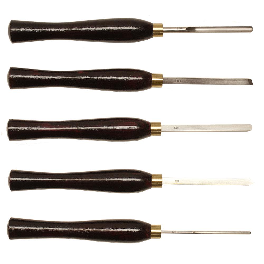 Nova Mini Turning Chisel Set 5 Pc - Flockneti