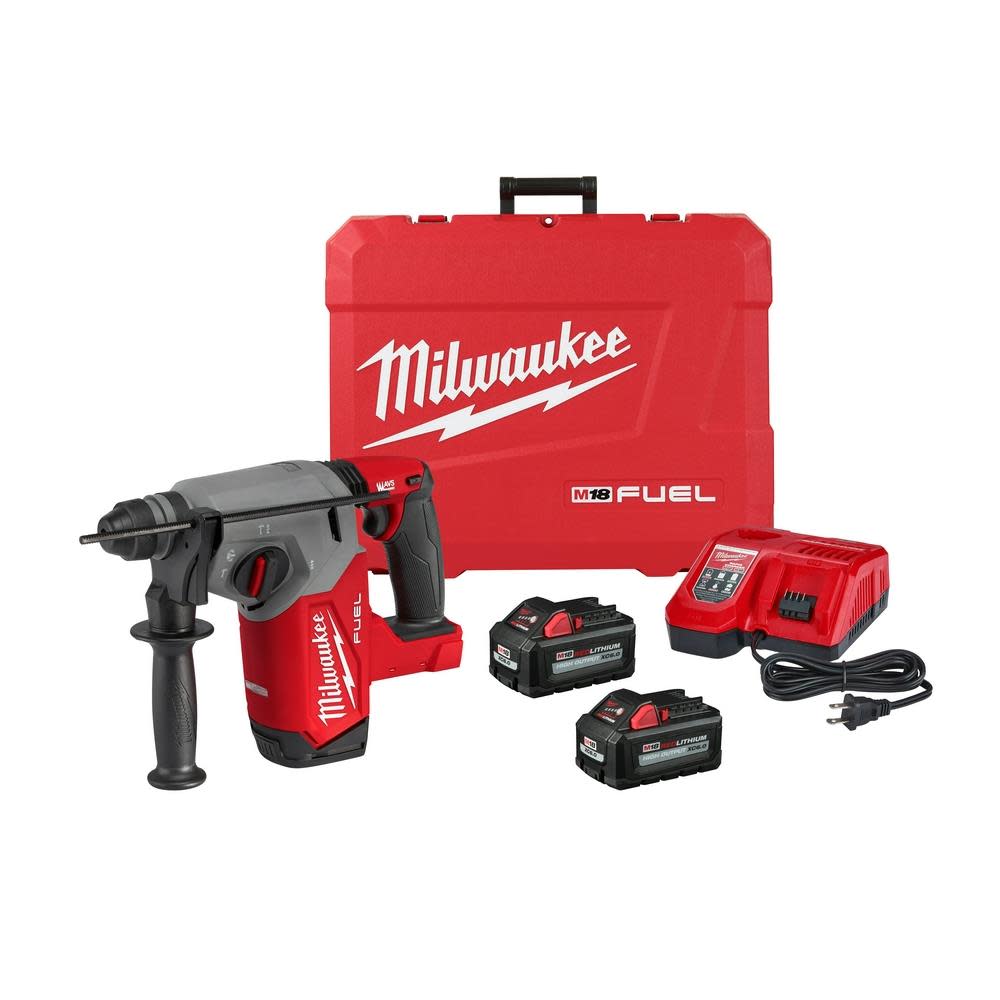 Milwaukee M18 FUEL Rotary Hammer 1″ SDS Plus Kit - Flockneti