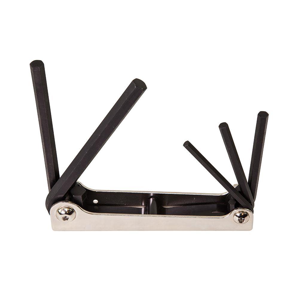 Klein Tools Five-Key SAE Folding Hex-Key Set - Flockneti
