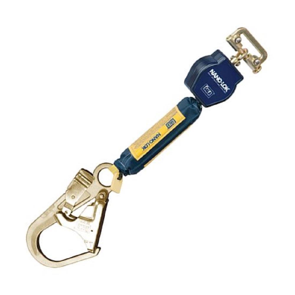 DBI Sala Nano-Lok 6 Ft. Quick Connect Self Retracting Lifeline - Flockneti