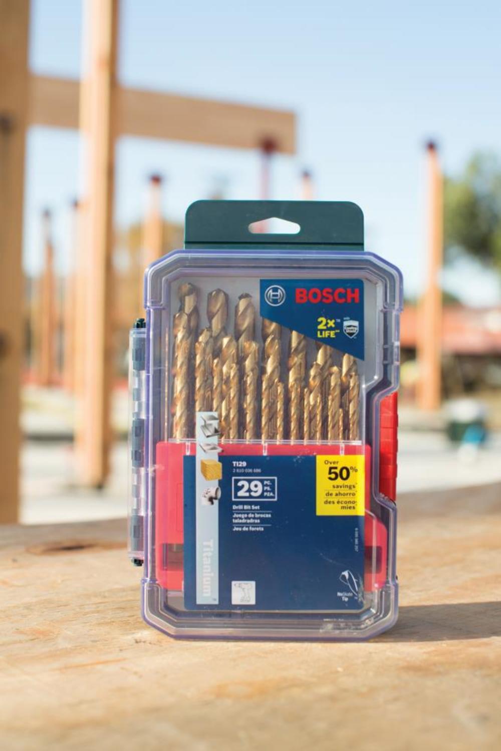 Bosch Titanium Metal Drill Bit Set 29pc - Flockneti
