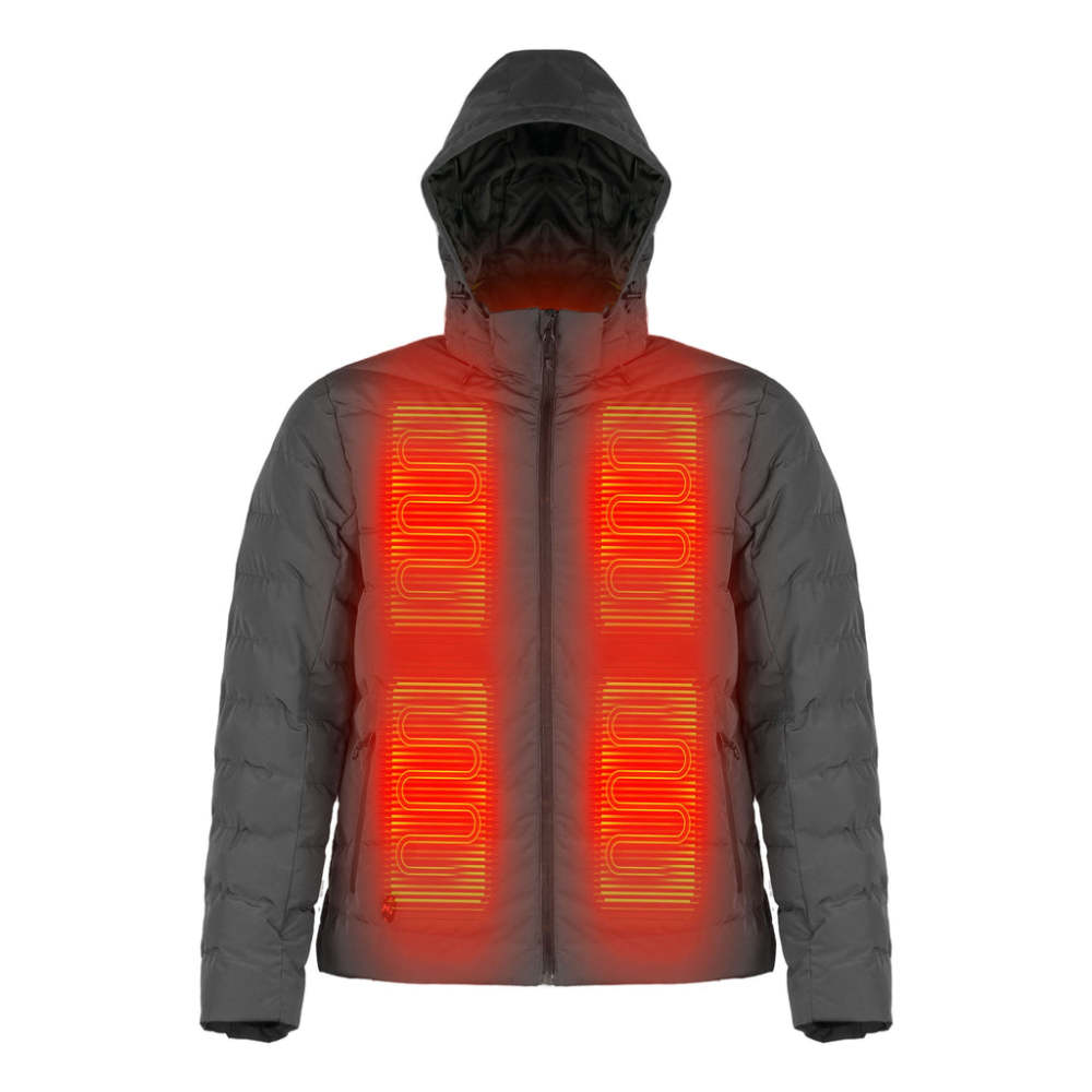Mobile Warming 7.4V Crest Heated Jacket Mens Black XL - Flockneti