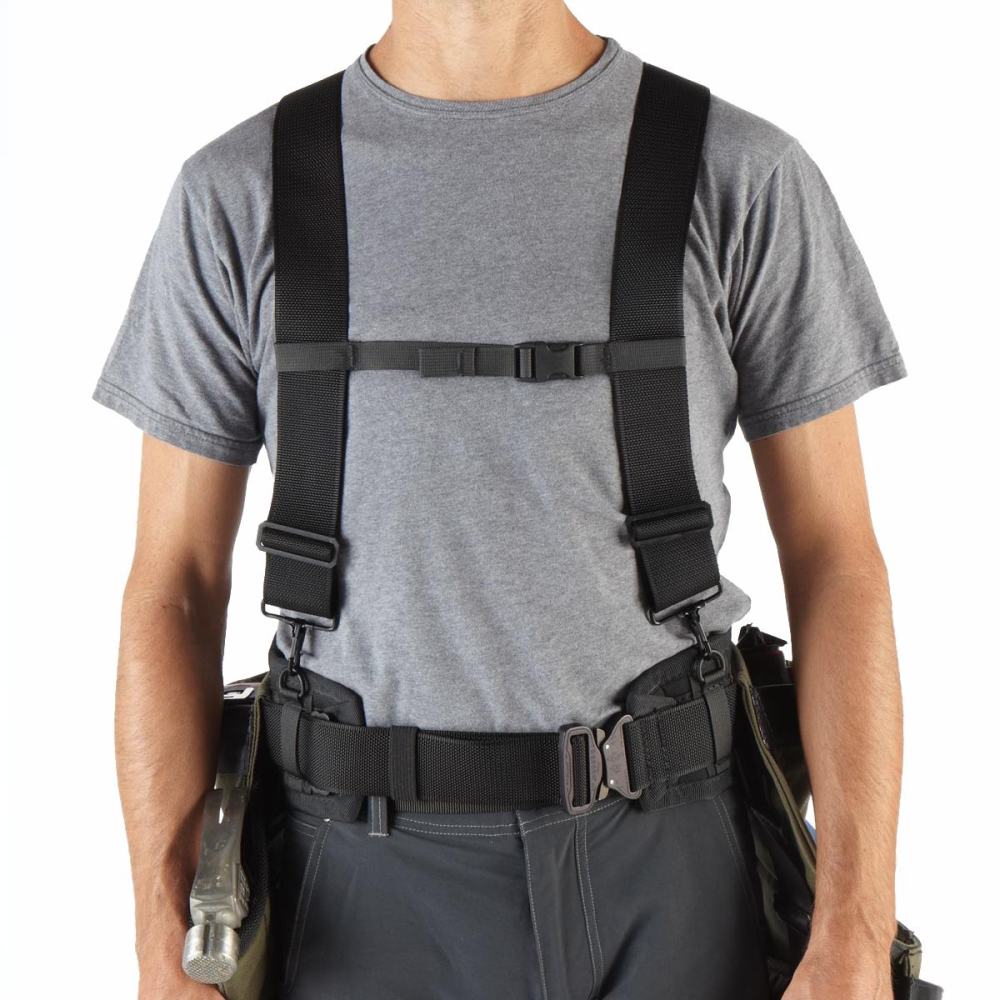 Diamondback Toolbelts Black Basic Suspender - Flockneti