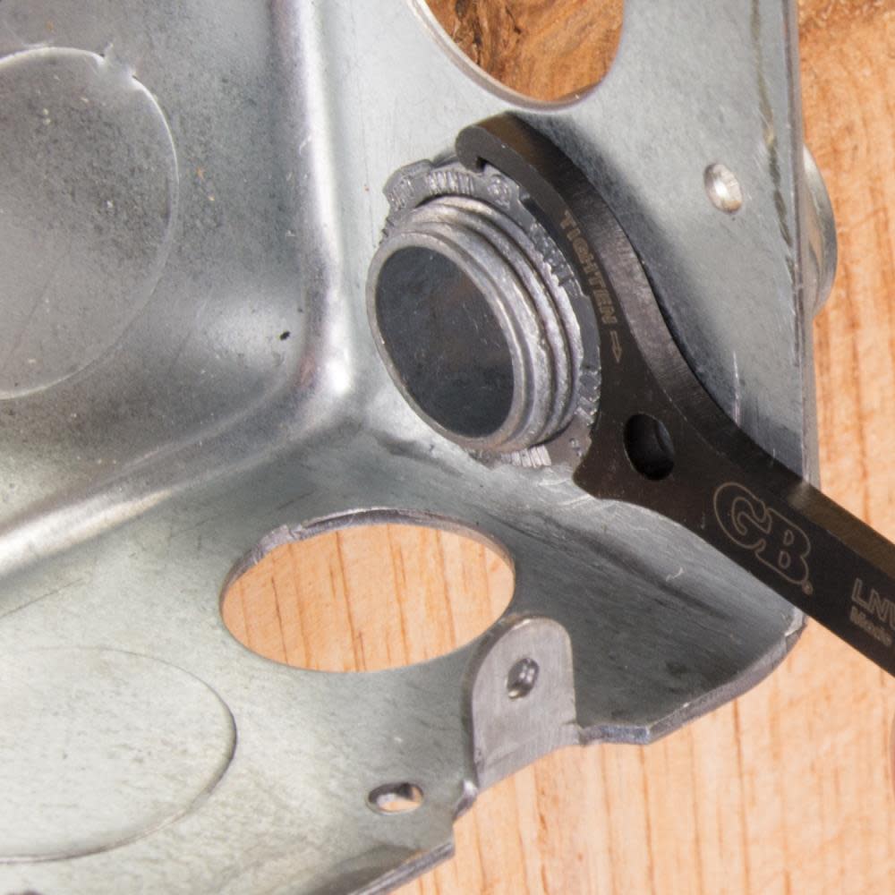 Gardner Bender Locknut Wrench Kit 1/2 in and 3/4 in - Flockneti
