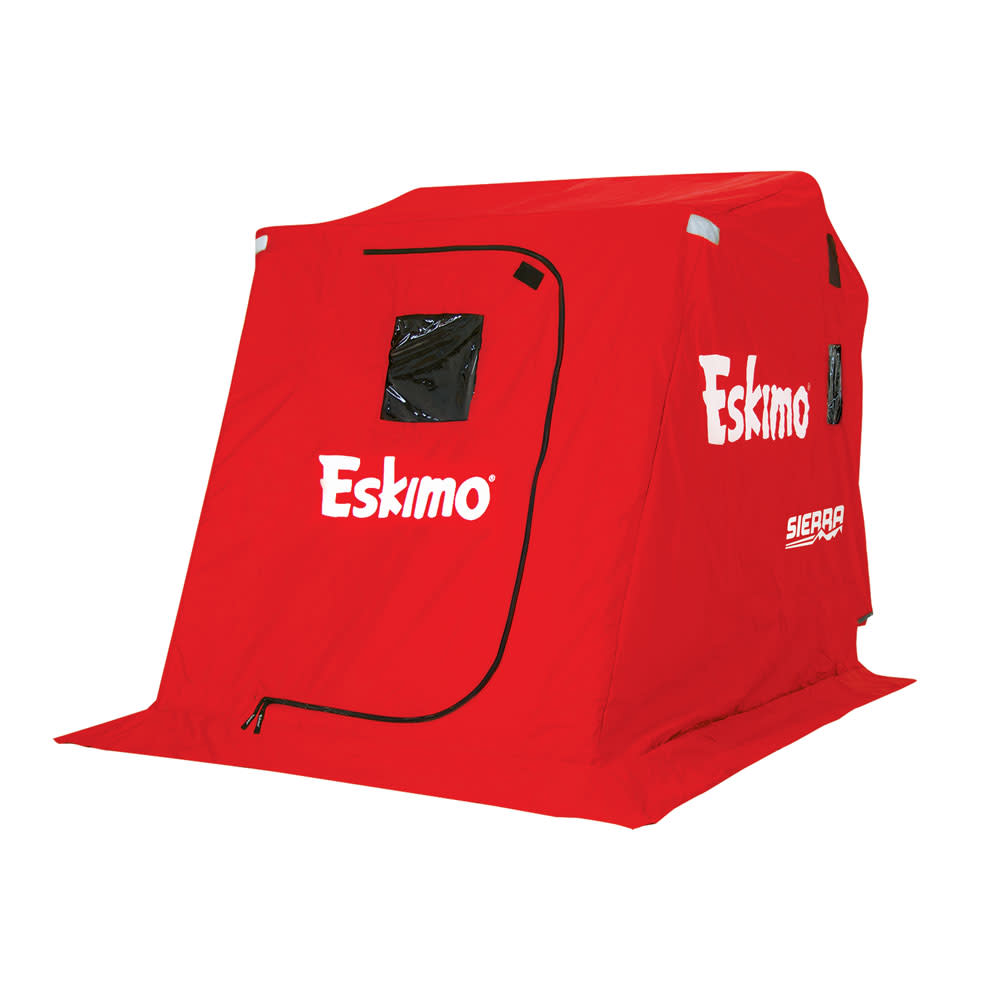 Eskimo Sierra Flip Shelter Portable Ice Fishing House - Flockneti
