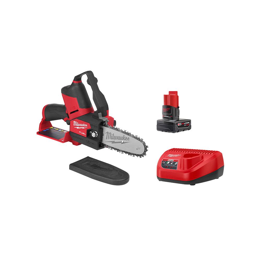Milwaukee M12 FUEL HATCHET 6″ Pruning Saw Kit - Flockneti