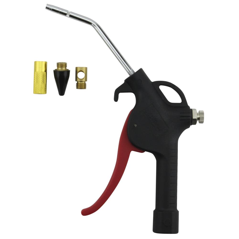 Milton Pistol Grip Safety Tip Blo Gun with Universal Tip Kit - Flockneti