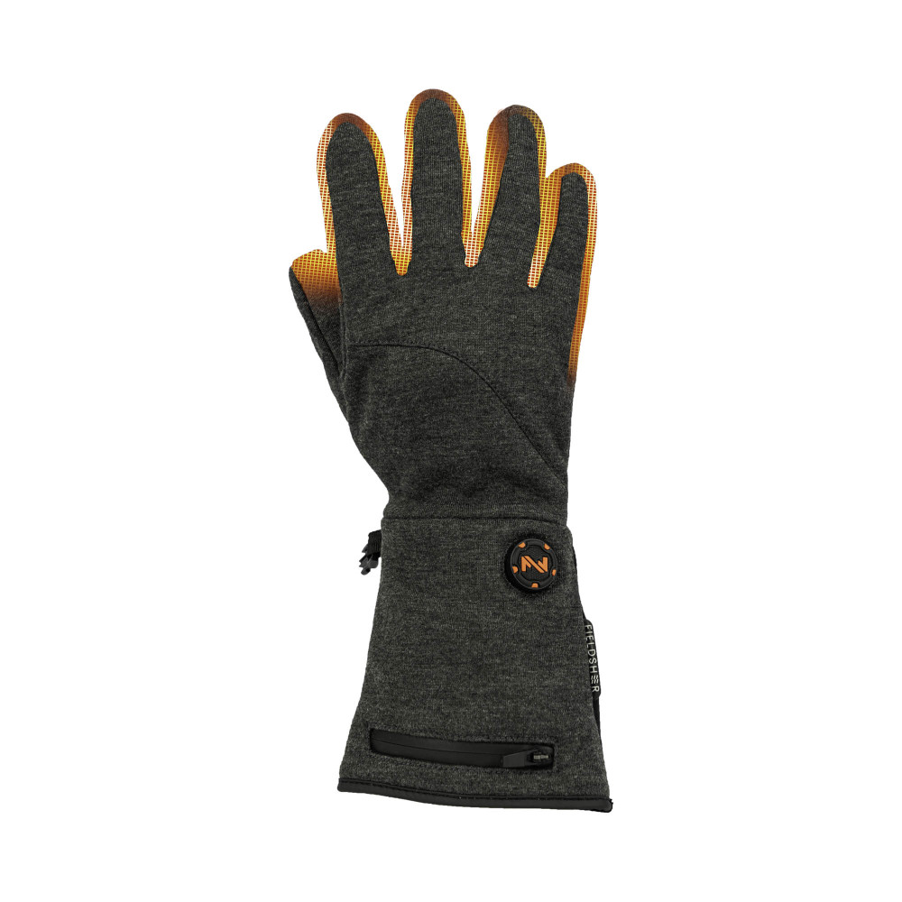 Mobile Warming Thermal Heated Gloves Unisex 7.4V Black XS - Flockneti