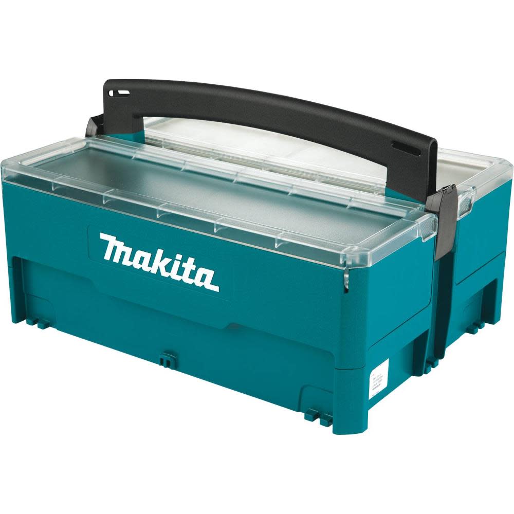 Makita MAKPAC Interlocking Storage Box with Inserts - Flockneti